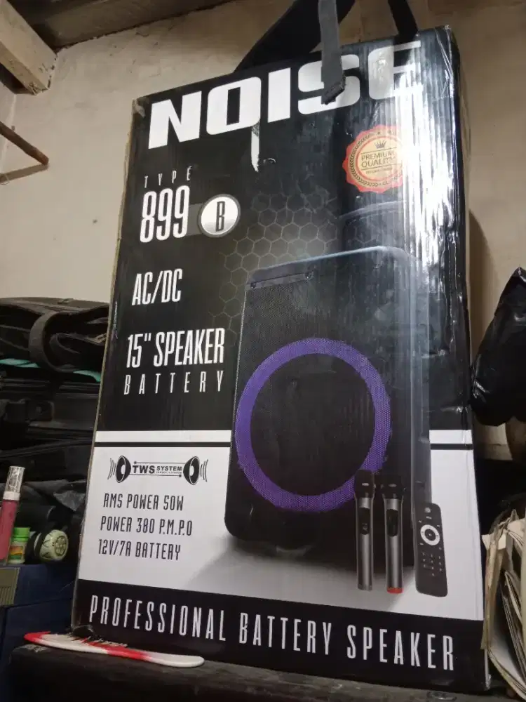 Speaker NOISE (Serbaguna) Bluetooth & Kabel + 2 Mic