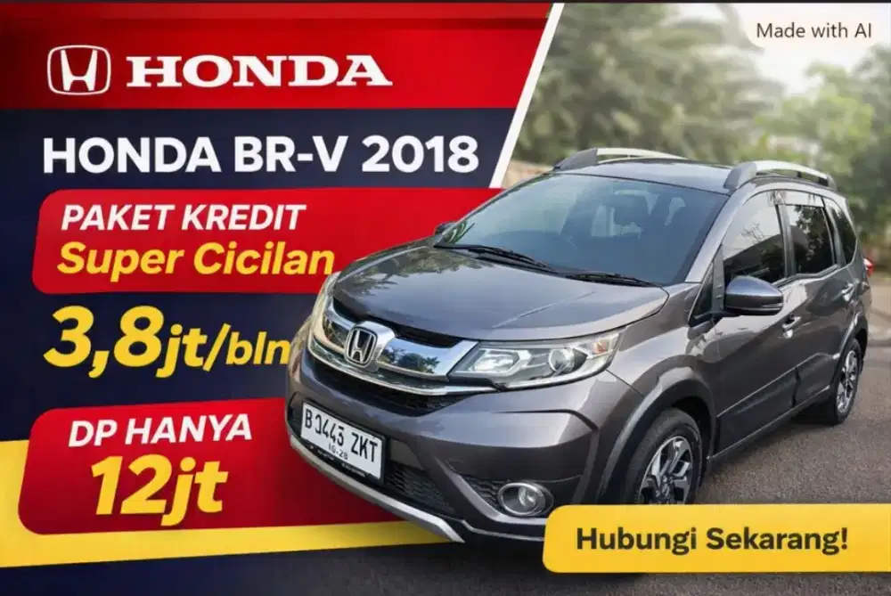 Honda BRV E CVT AT 2018