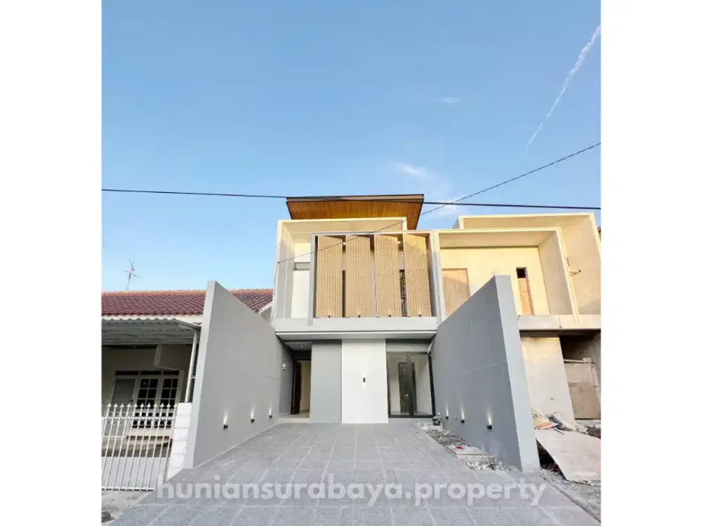 Rumah Modern Panjang Jiwo Permai Dekat Ubaya