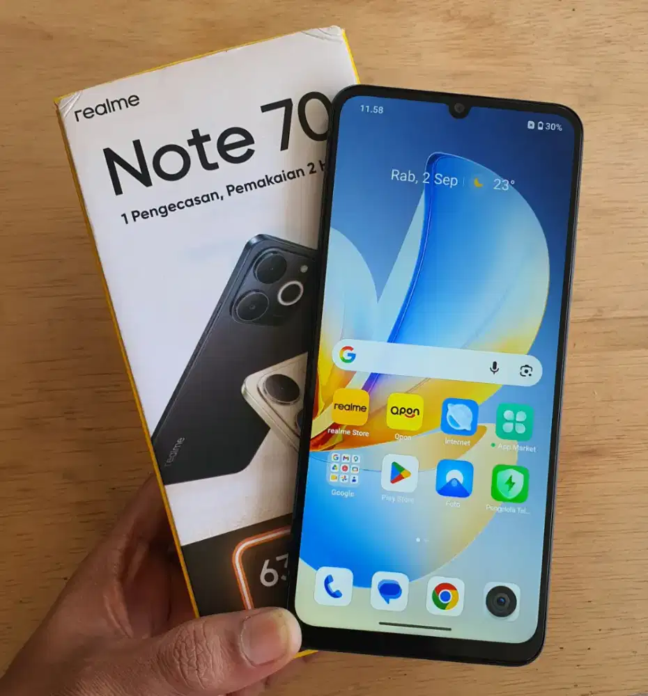 Realme note 70 4+8/64 like new