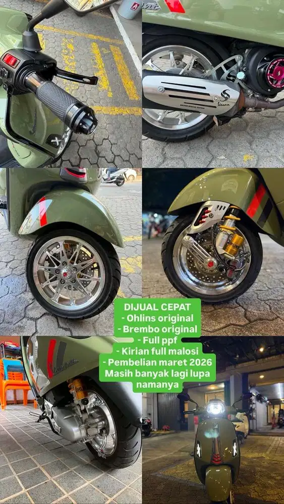 JUAL VESPA SPRINT REGIST 2026
