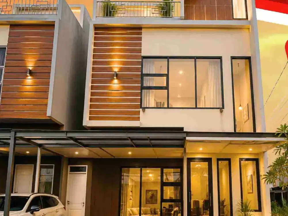 Rumah Semi Furnish Bekasi 2,5 Lantai Semi Furnish Dekat Tol Grand Wisata