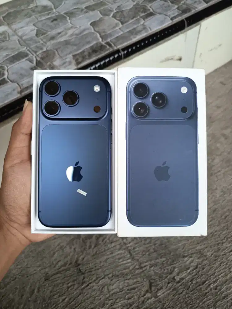 iPhone 17 Pro 256GB (Deep Blue), iBox, BH93%/313, Garansi Nov 2026