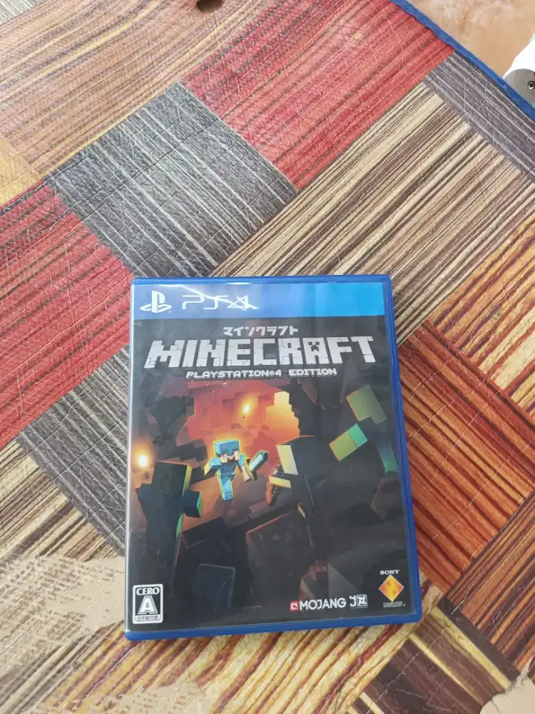 JUAL BLUERAY DISC MINECRAFT PLAYSTATION 4 EDITION REGION 2