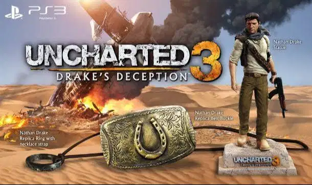 Uncharted 3 Drake Deception Collector Edition, Nathan Drake