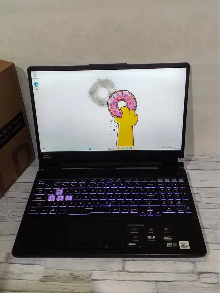 Asus TuF Gaming F15 Core i7-10750H Ram 8/512Gb Nvidia GeForce GTX 1650