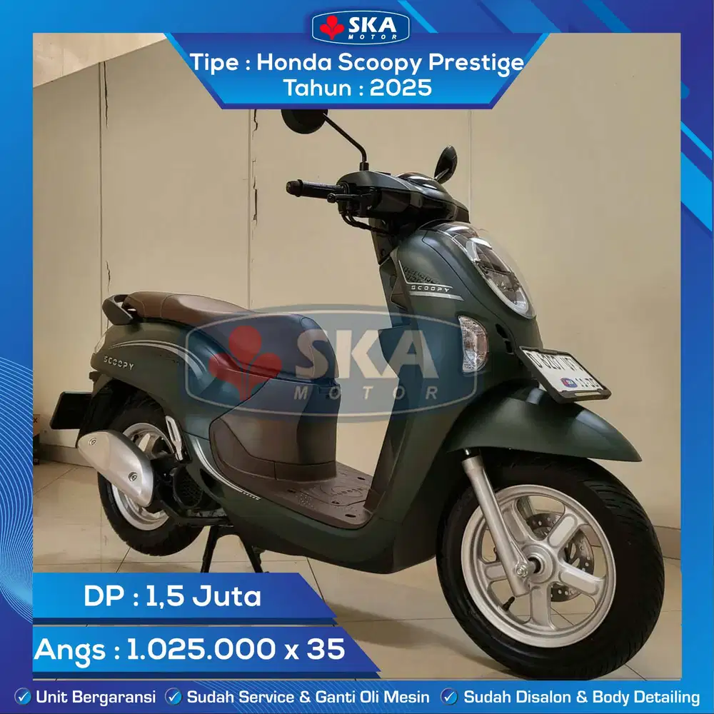 Honda Scoopy Prestige Tahun 2025