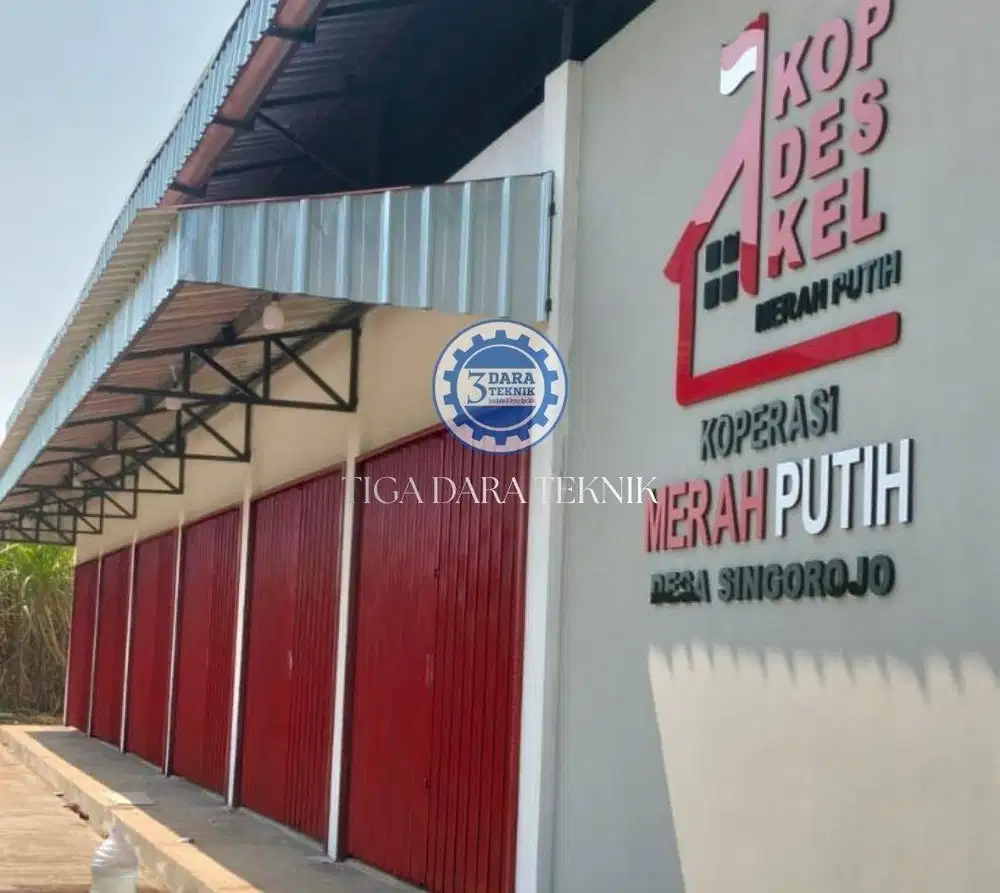 Pintu Harmonika / Folding gate KDMP Bandung Jogja Jabodetabek kopdes