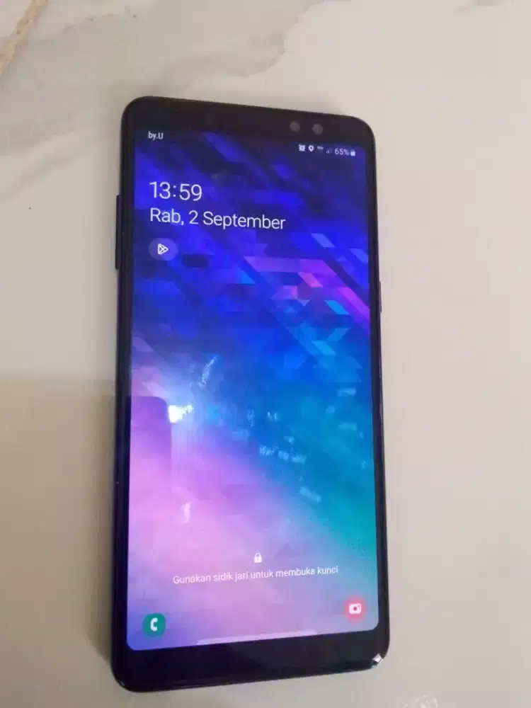 Samsung a8+ 6/64 nfc aktif batangan