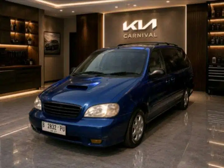 Dijual cepet mobil Korea Kia Carnival 2002 Bensin