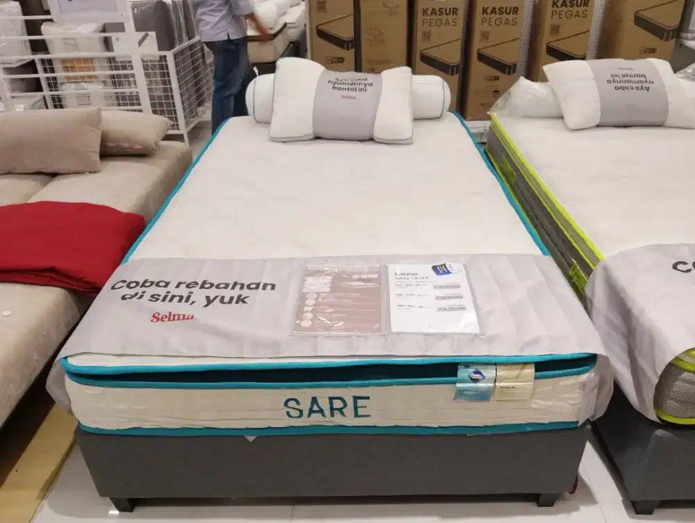 JUAL MURAH SARE LATEX POCKET SPRINGBED