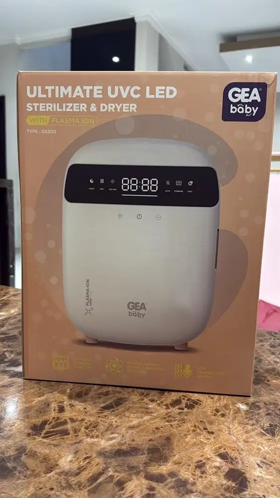 GEA ultimate UVC LED Sterilizer dryer with plasma ion GS-300