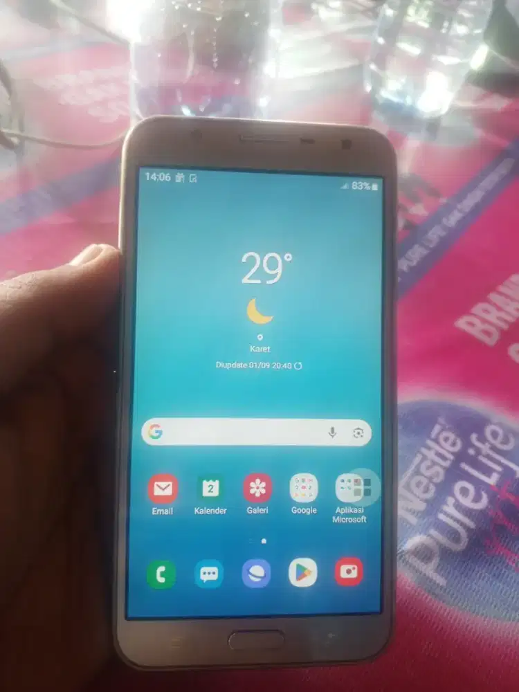 Samsung J7 prem 2/16 mulus minus lecet pemakaian