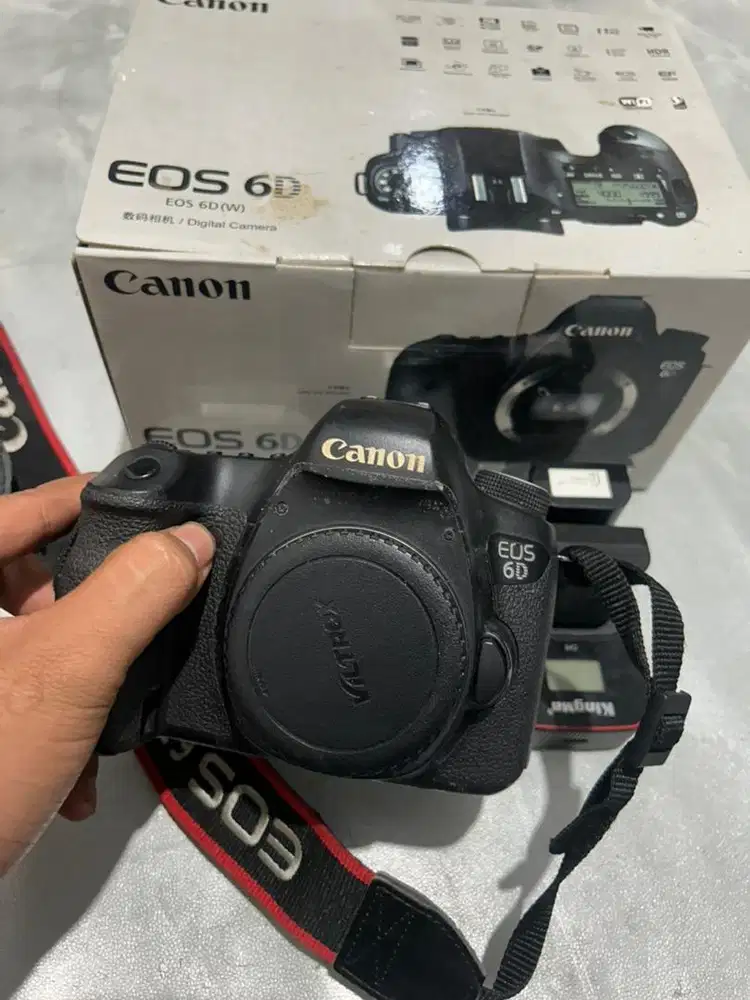Canon 6d classic wifi fullframe body only