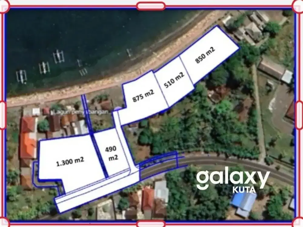 DIJUAL TANAH FRONT OCEAN DI RAYA GROGAK BULELENG