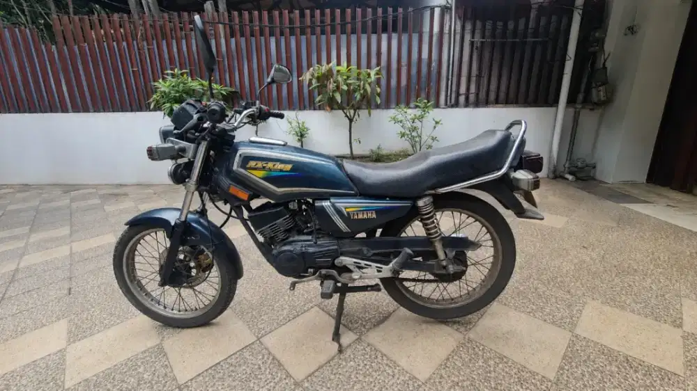 RX King 135 thn 2001 tangan pertama, antik dan cakep utk koleksi