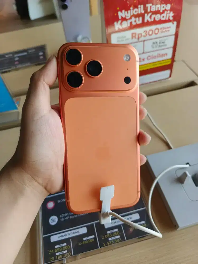 IPHONE 17PM 256 512 1TB BISA CICILAN SYARAT CUKUP PAKAI KTP SAJA