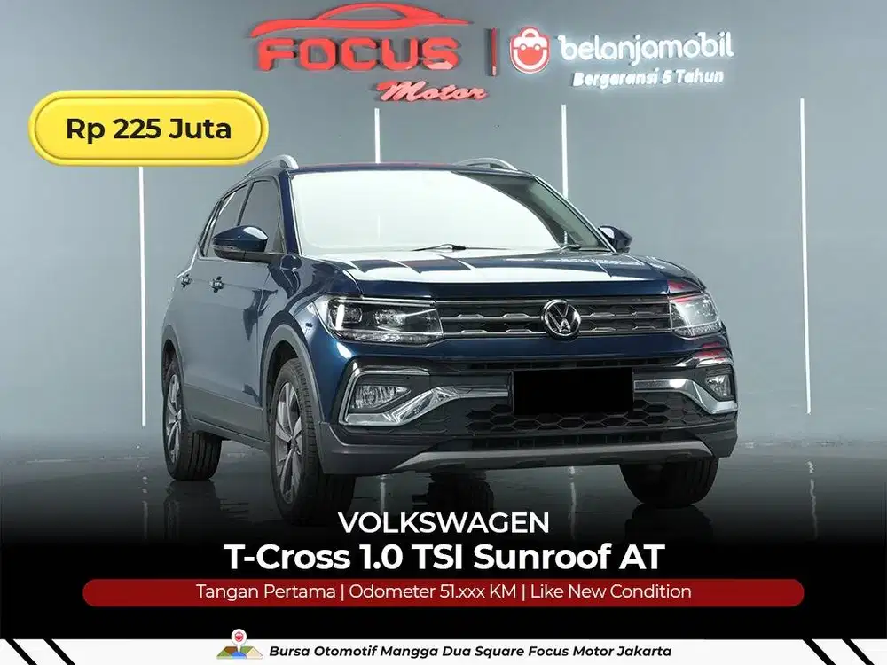 [BERGARANSI] Volkswagen VW T-Cross T Cross 1.0 Sunroof 2024/2025/2026