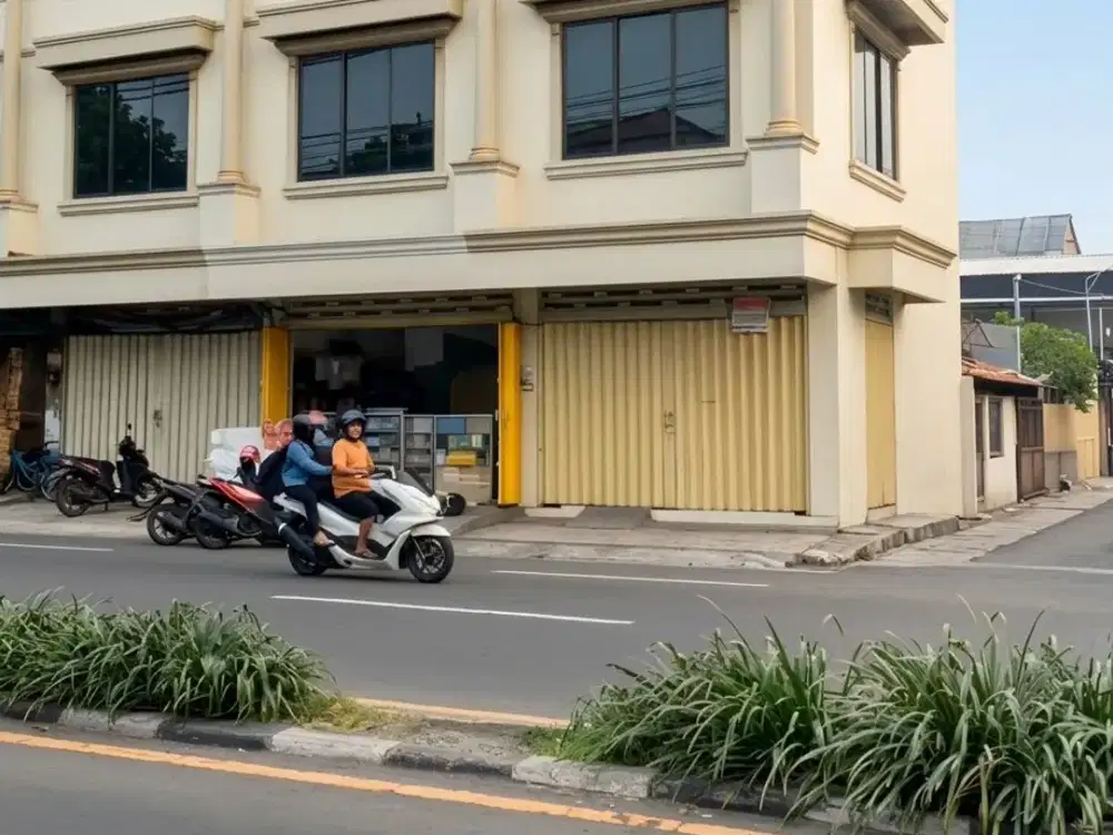 RUKO 3 LANTAI NOL JALAN RAYA KENJERAN SURABAYA STRATEGIS JUAL DAN SEWA