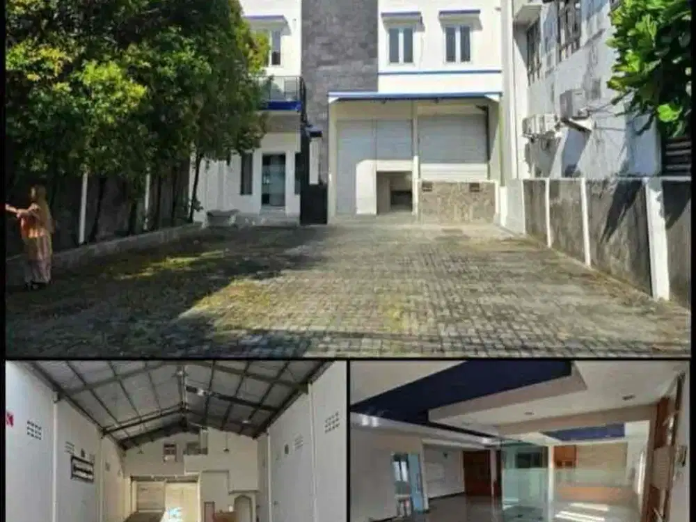 Disewakan gudang + kantor 2 lantai dekat kota jogja