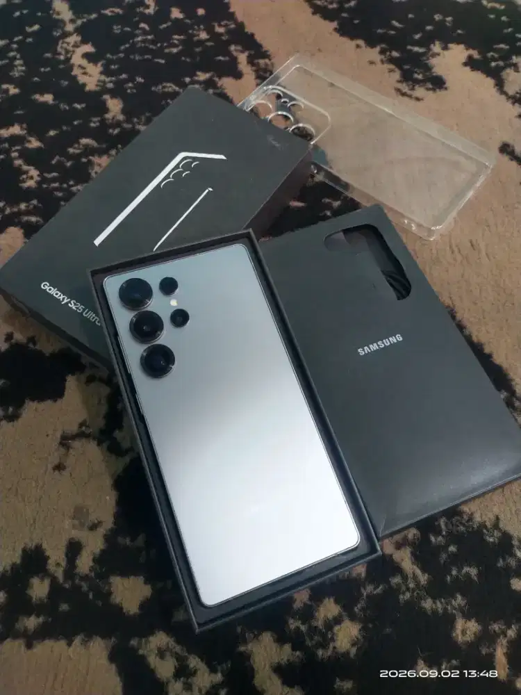 Samsung S25 Ultra 12/512GB fullset siap pakai