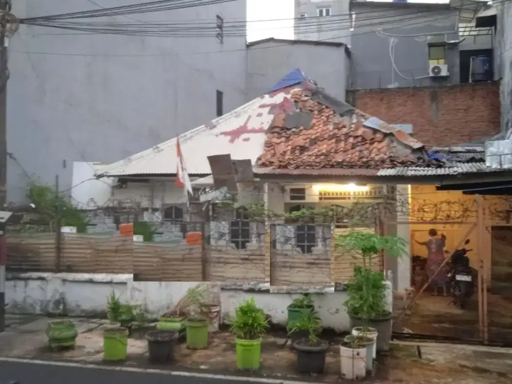 Rumah Lama Hitung Tanah Krekot Pasar Baru Jakarta Pusat