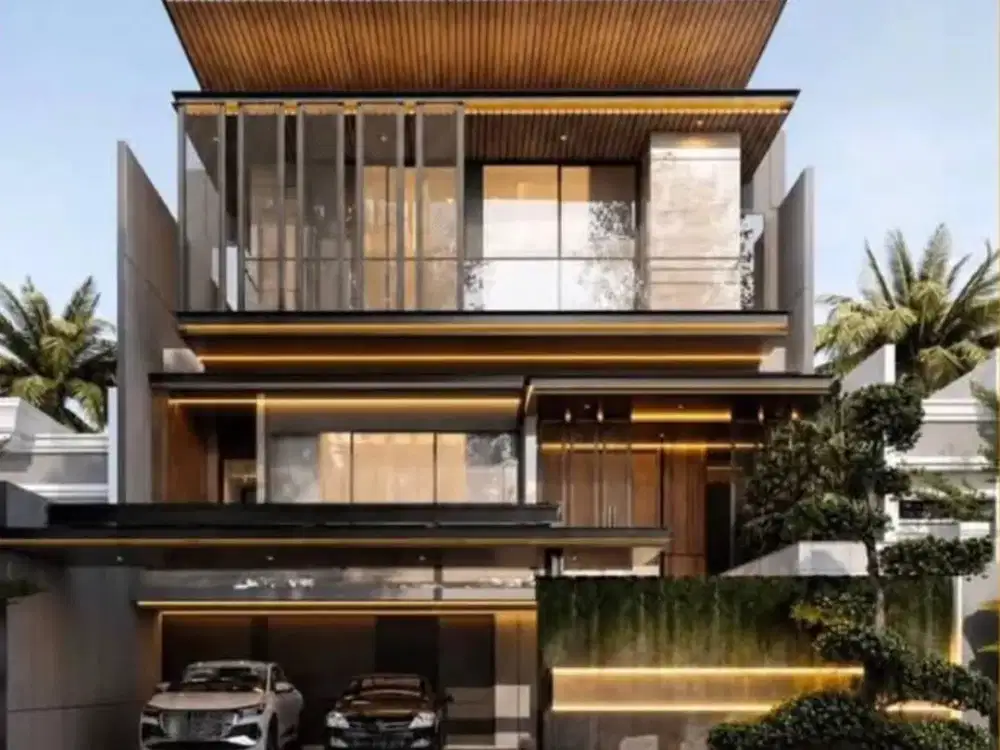 Rumah 3 Lantai Baru Minimalis HGB di Citraland