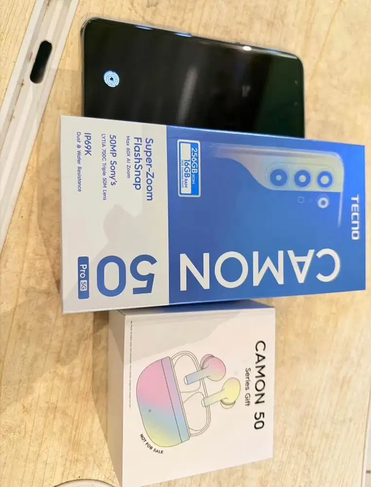 Tecno 50 Pro Like New Bonus TWS