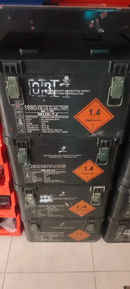 Box peluru Pindad multifungsi