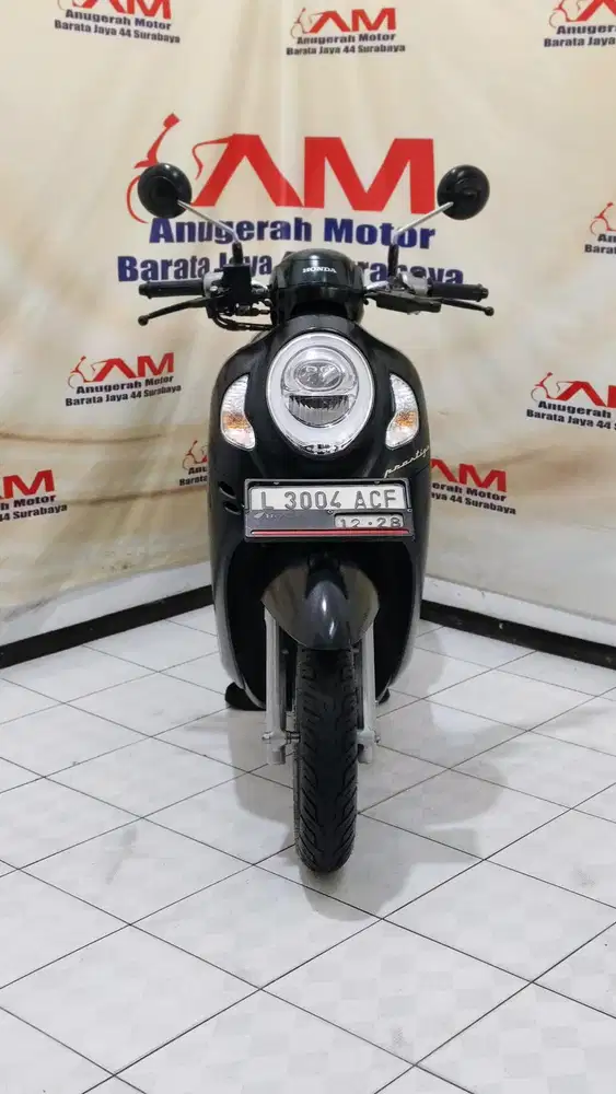 Honda Scoopy Prestige Tahun 2023 warna Hitam