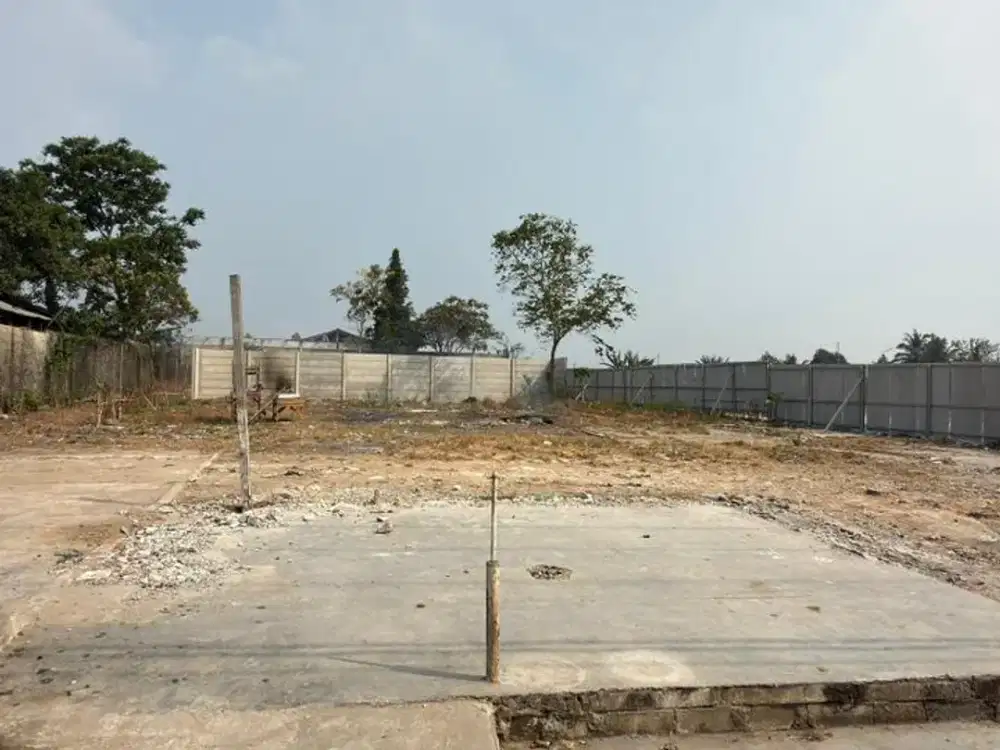 DIJUAL CEPAT TANAH KOSONGAN LUAS 826 METER DEKAT PASAR CISOKA TANGERANG!