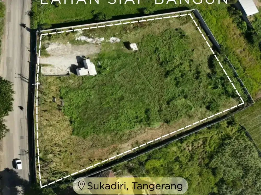 Dijual lahan siap bangun di Raya Mauk Tangerang