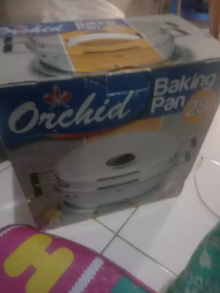 Orchid baking pan 28