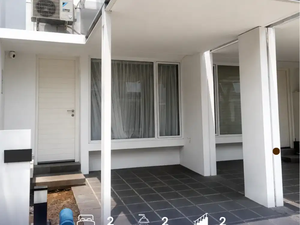 Rumah Sewa Furnished Siap Huni di BSD City