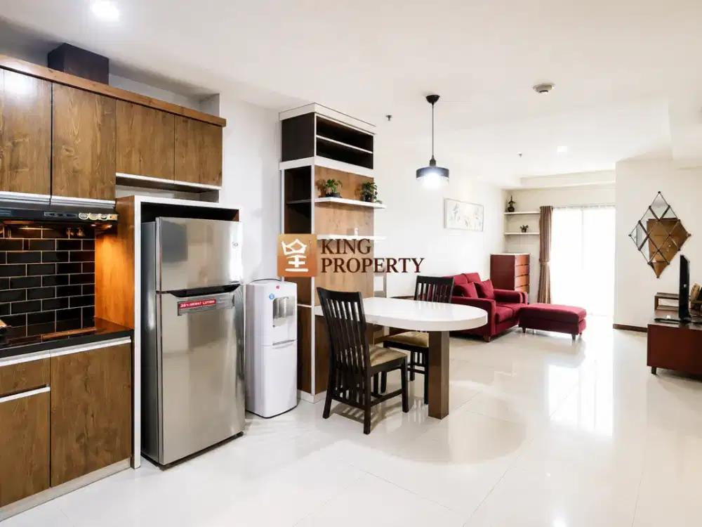 Best Value! Condominium Green Bay Pluit Greenbay 2BR 77M² Bonus Furnished Lengkap, View Laut Lepas