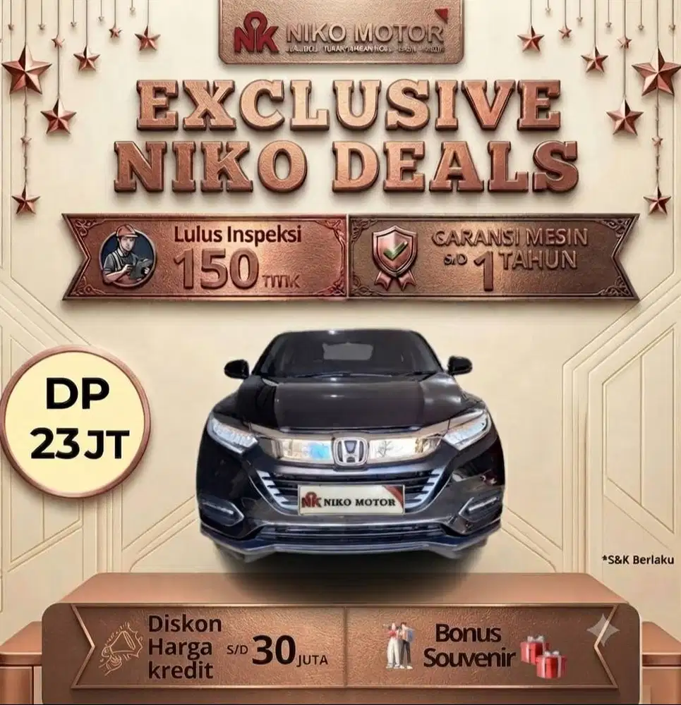 (ANTIK KM54RB) HRV 1.5 SE (E SPECIAL EDITION) 2021 AT :2019|2020