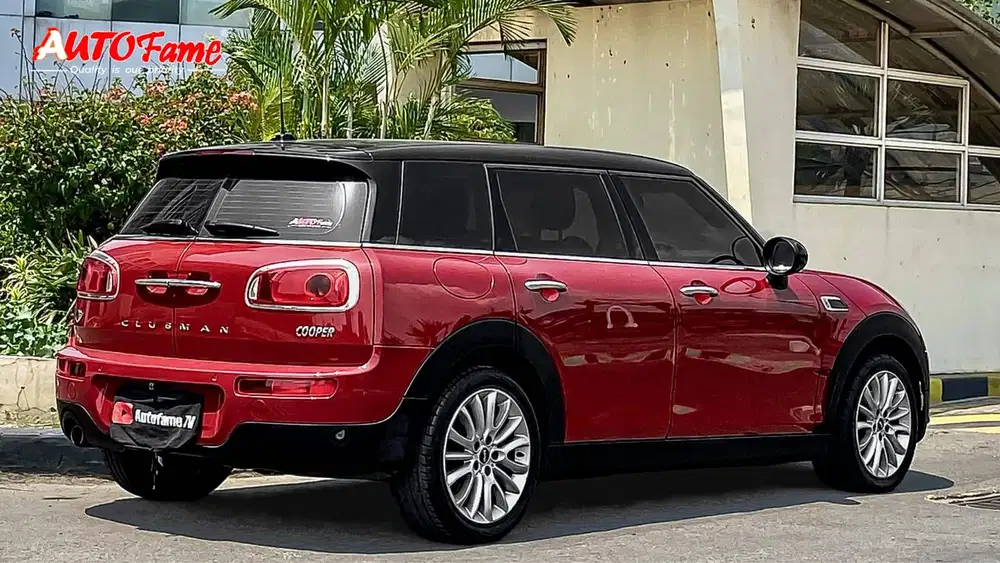 KM49RB Mini Cooper Clubman 1.5 Twin Power Turbo 2017 Chili Red On Blac