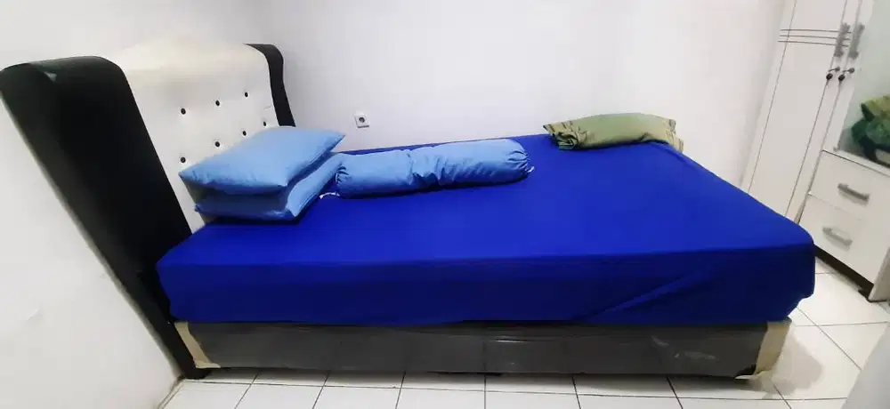 Dijual cepat - pindah rumah- Kasur dan dipan