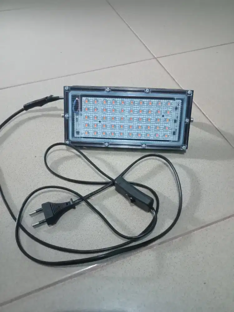Lampu grow light + saklar
