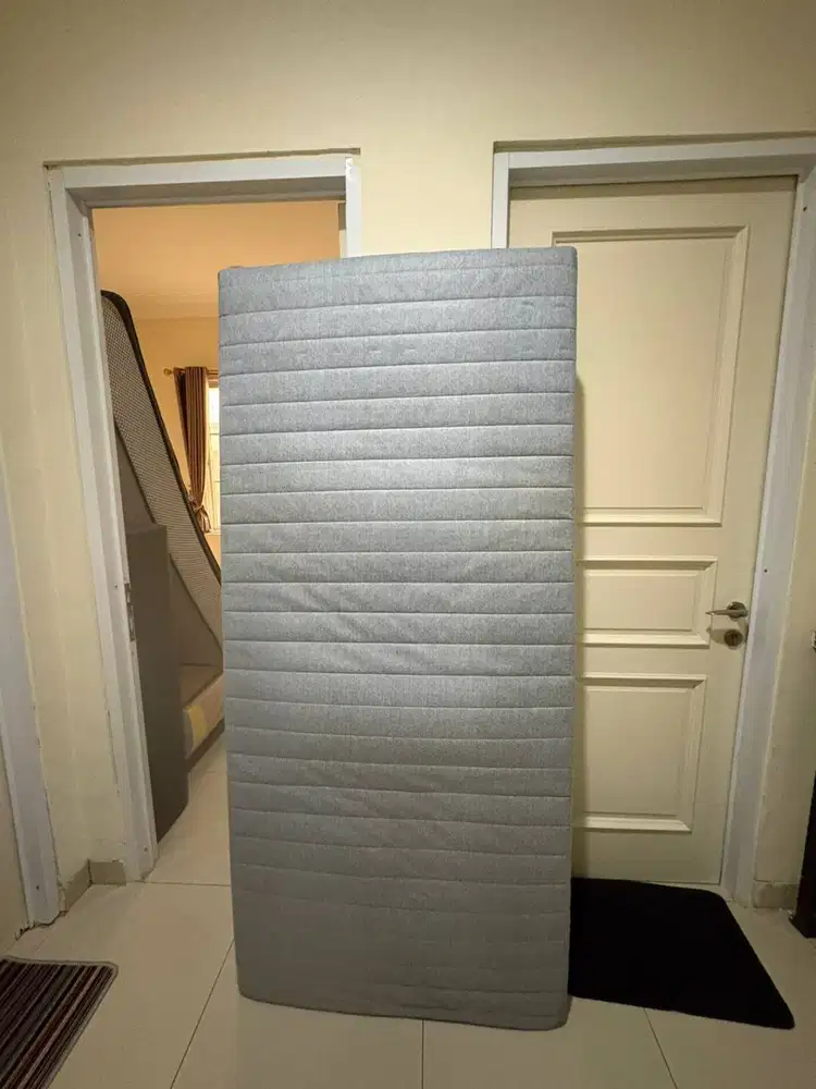 Kasur Pegas Biru Muda IKEA 90x200