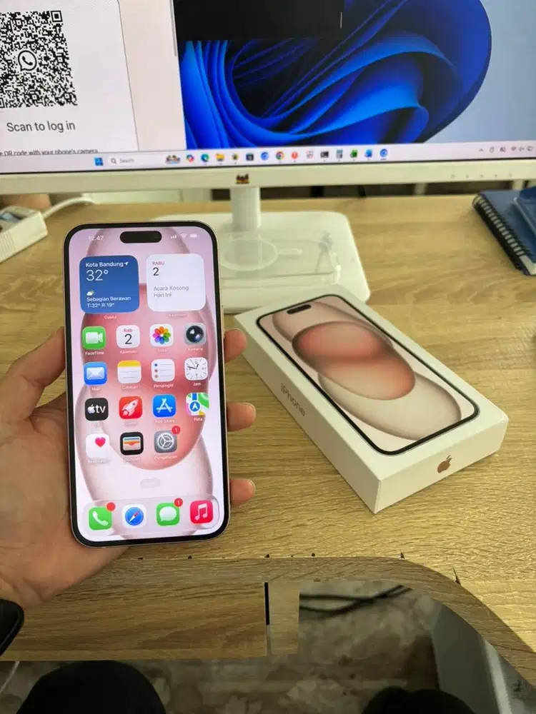 IPhone 15 Plus 128 Pink Inter All Op NETT