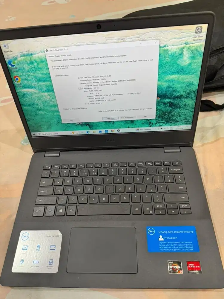 Laptop dell likenew