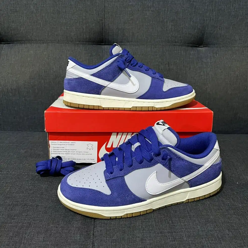 Nike Dunk Low Deep Blue Grey Size 43 Second Original Fullset