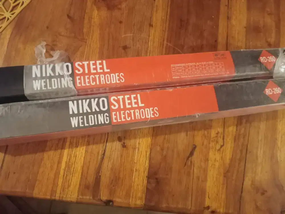 2 box baru Kawat las nikko steel tipe rd 260