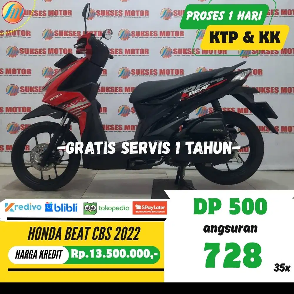HONDA BEAT CBS TAHUN 2022
