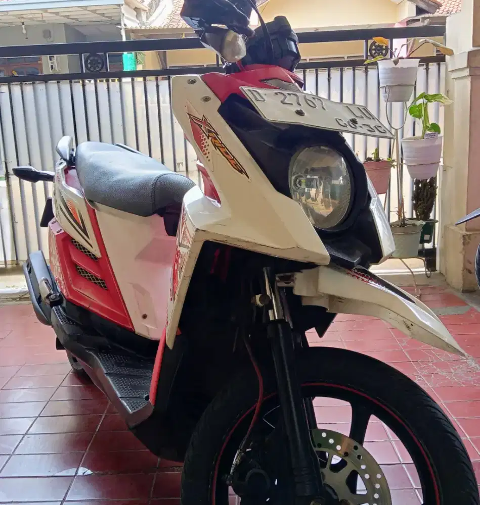Yamaha X-Ride Fi 2013 Putih Merah ori siap pakai