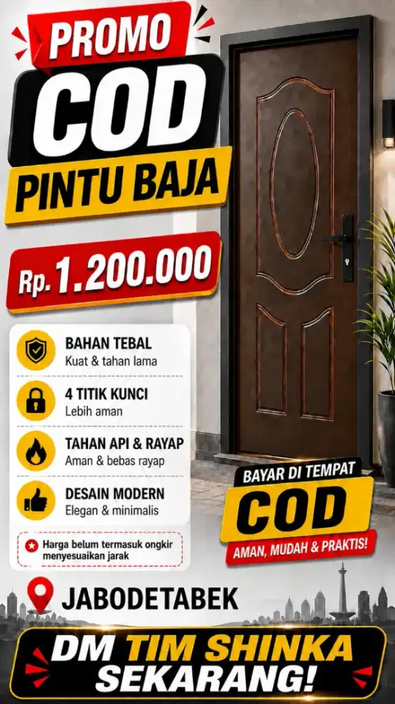 Pintu Baja Murah