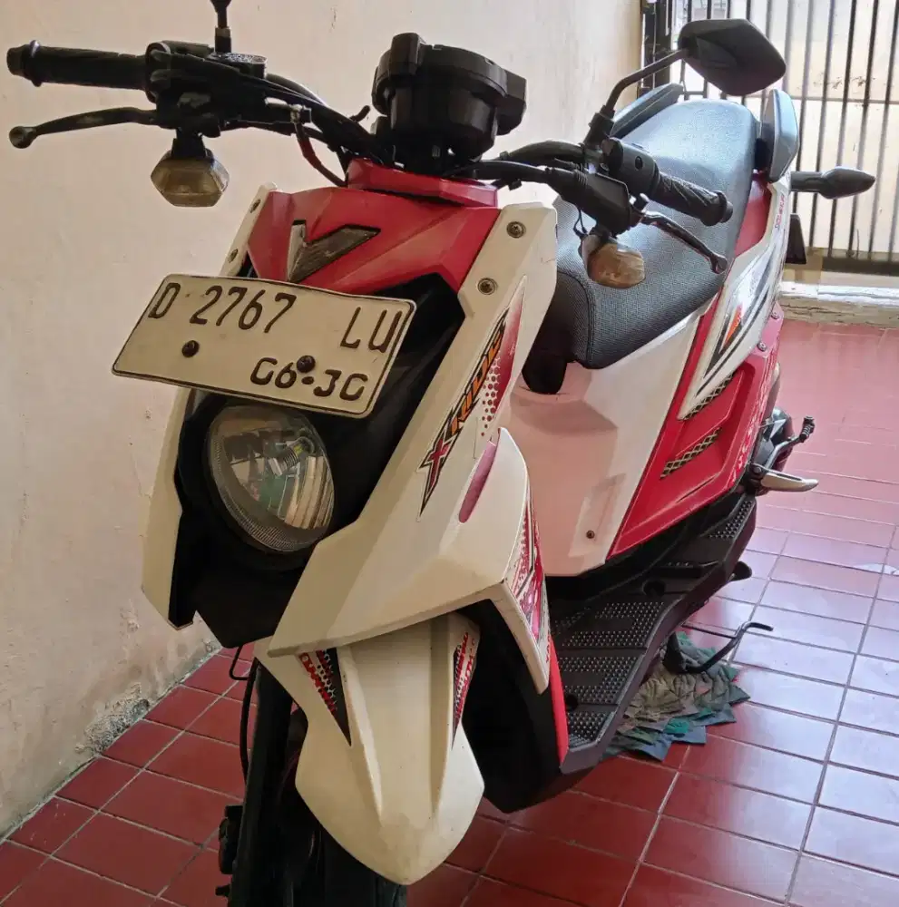 Yamaha X-Ride Fi 2013 Putih Merah ori siap pakai