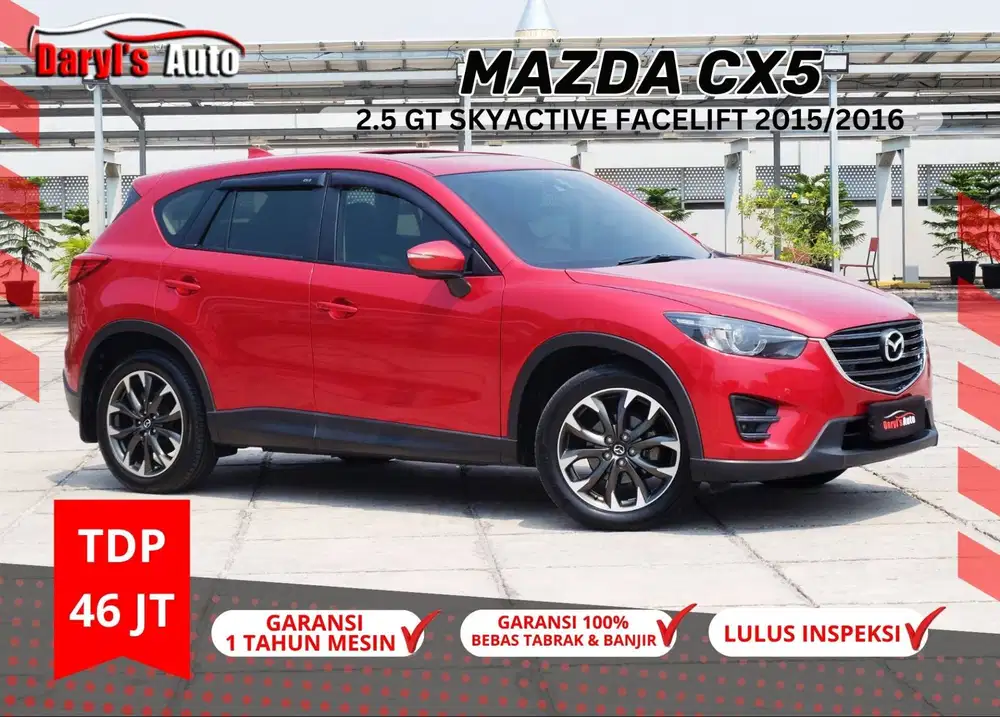 2016 Mazda Cx5 Skyactive 2.5 GT facelift TDP 46jt