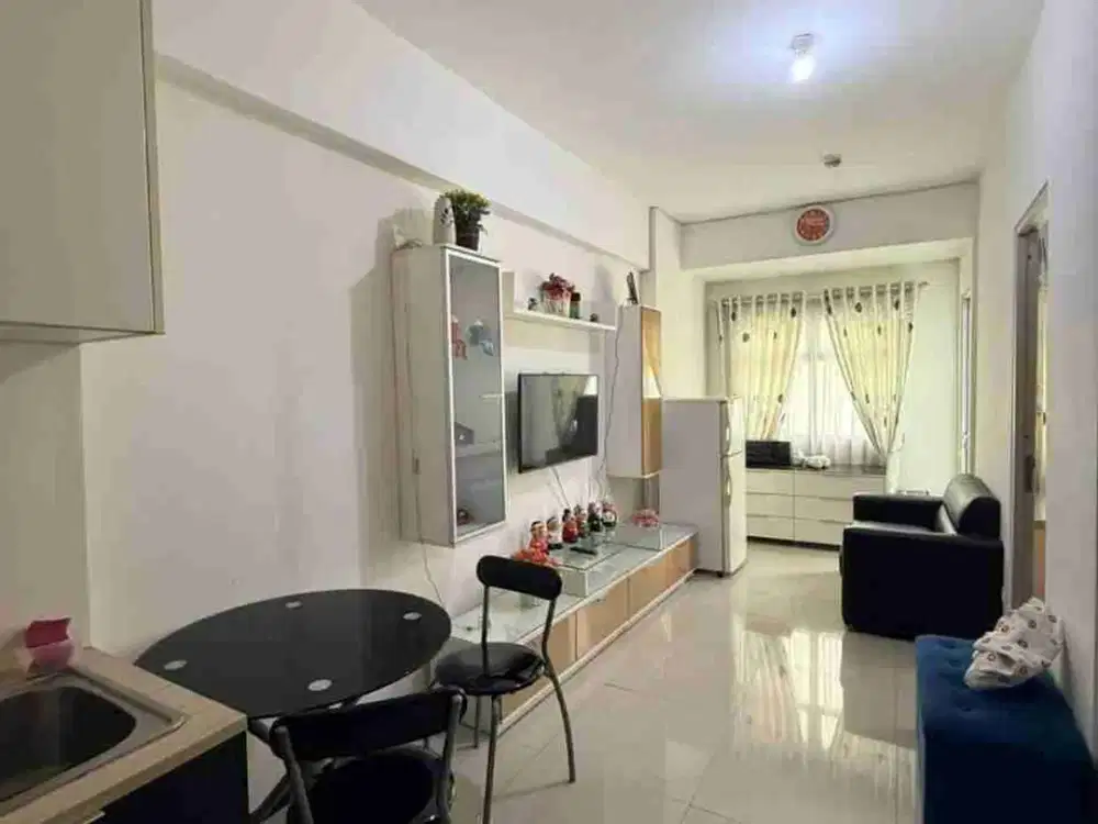 GUNAWANGSA MERR Luas 47 m2 TERMURAH ‼ Jual Apartemen 2BR Furnish SHMSRS View Pool